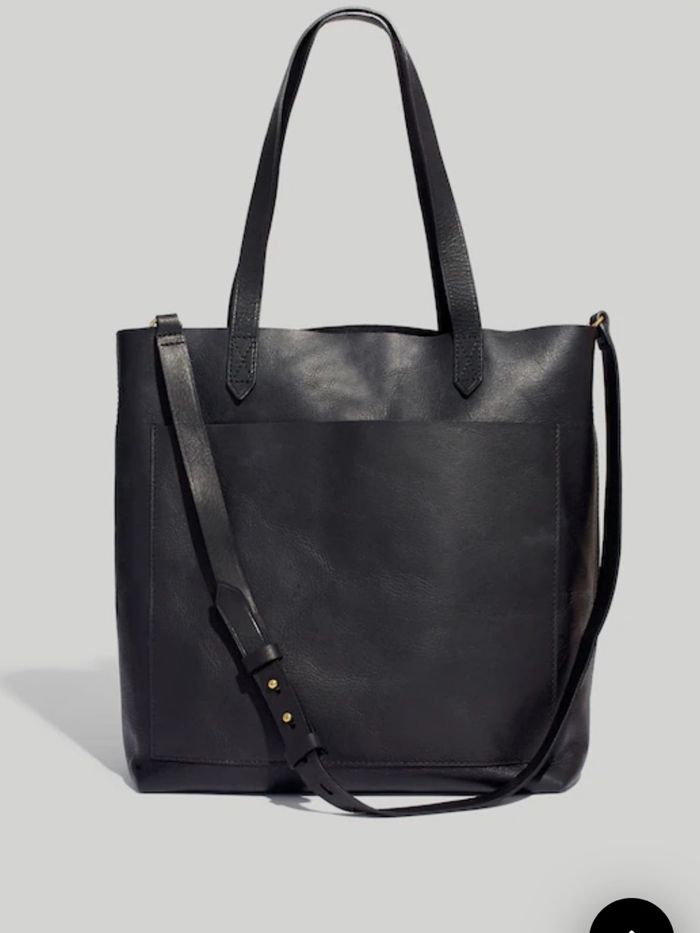 Madewell Medium Transport Tote Black